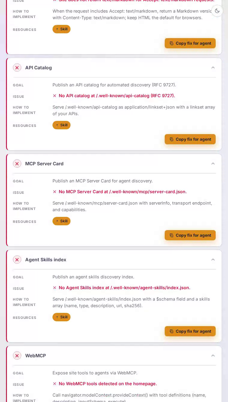 robots.txt de Stripe tal como se recuperó durante el escaneo: no se encontraron reglas de user-agent de rastreador de IA o directivas Content-Signal